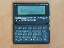 CASIO 64 KB MODELLO  SF-7500 AGENDA ELETTRONICA VINTAGE TESTATO DIARIO ORGANIZER