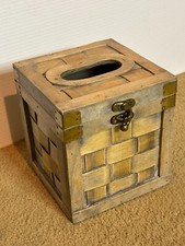 Baule rustico porta fazzoletti