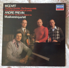 MOZART Piano Quartets - PREVIN