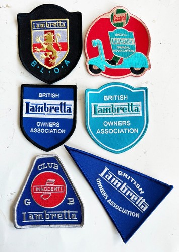 Lambretta club shield - club,