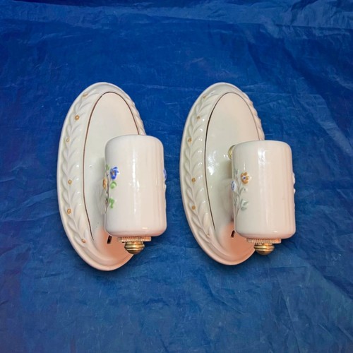 Antica coppia applique - , in
