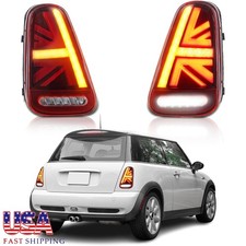 Red Tail Lights Union Jack For