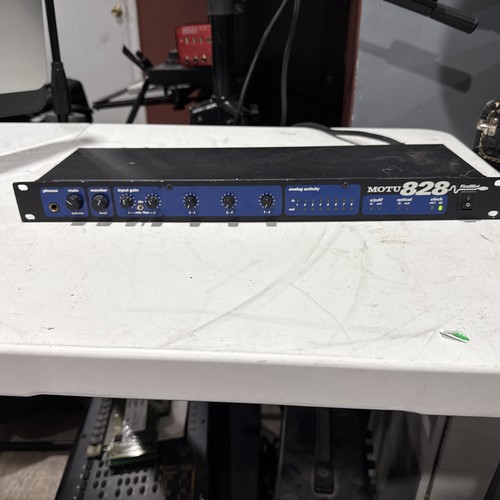 Motu 828 firewire audio - motu,