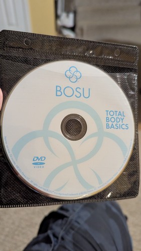 Bosu total body basics dvd - body,