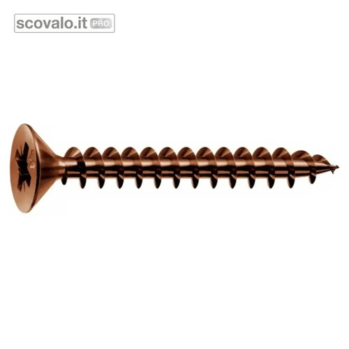 Vite per legno bronzata - legno,