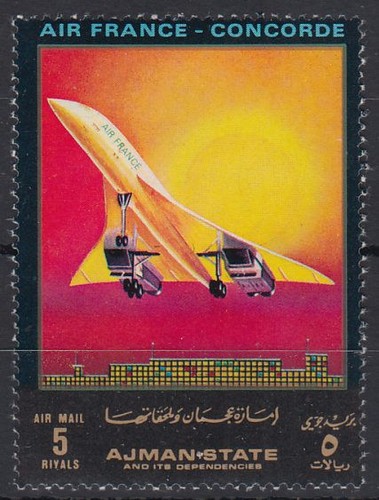 Ajman 1972 1542 a aereo - 1972,