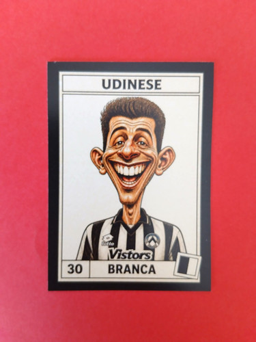 Figurina caricatura calciatori - figurina,