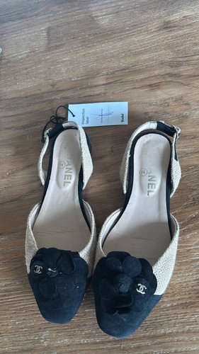 Scarpe sling back - chanel, 37