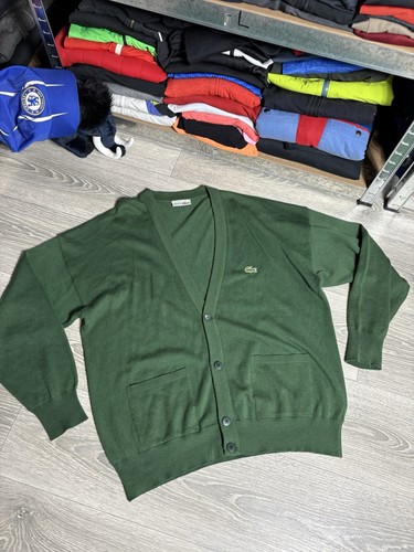 Cardigan vintage lacoste - cardigan,