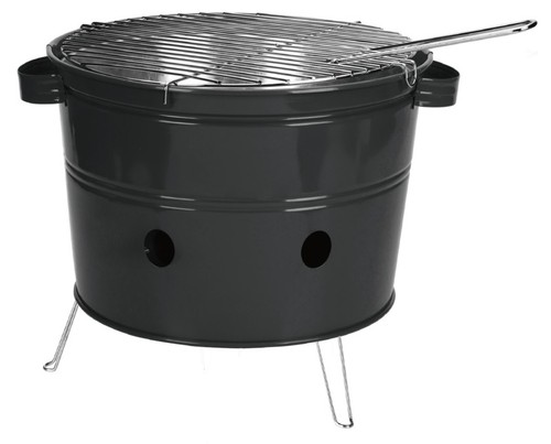 Secchio portatile barbecue - portatile,