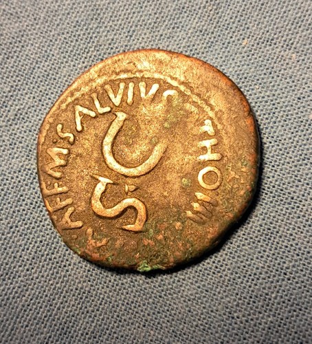 Rara moneta asse romano - moneta,