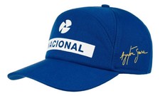 Autentico Cappello Ayrton Senna Banca Nazionale Formula 1