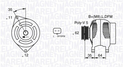 Alternatore alfa 159 - alternatore,
