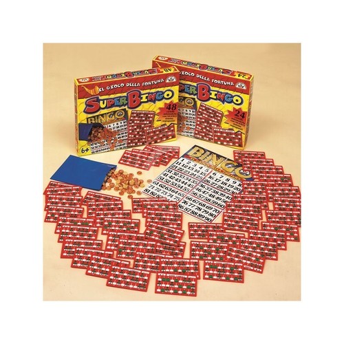 Gioco scatola super - scatola, bingo