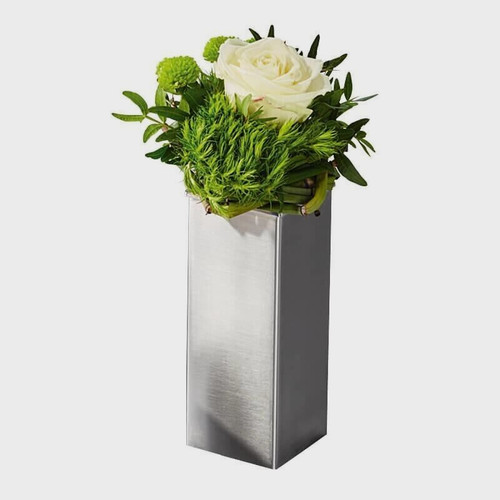 Vaso per tomba - , alluminio