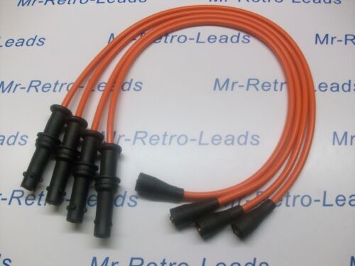 Arancione 8mm cavi accensione - arancione,