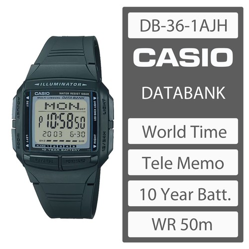 Casio data bank - data,