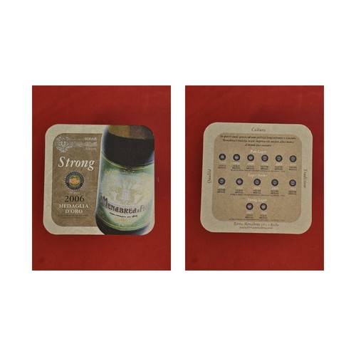 Birra menabrea 2006 medaglia - birra,