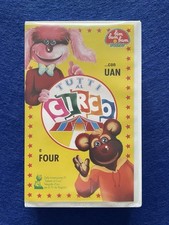 VHS “Tutti al circo... con Uan e Four” Bim Bum Bam Cristina D’Avena Fivelandia