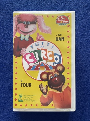 Vhs tutti circo con - vhs, “tutti