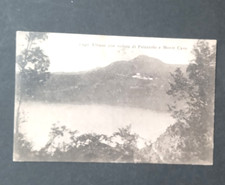 a) Cartolina Lago Albano con