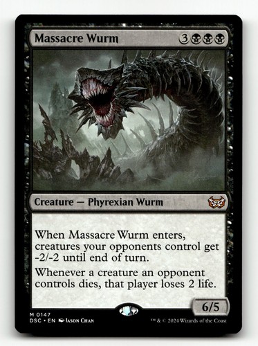 Massacre wurm 147 - m, commander