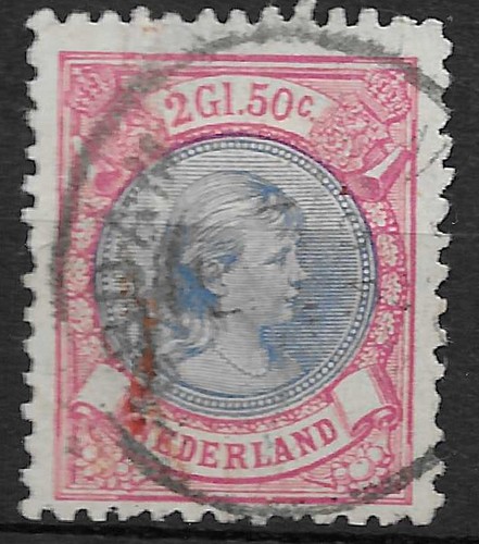 Paesi bassi 1892 - hangend, haar