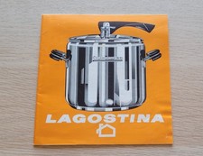 Libretto istruzioni pentola a pressione Lagostina vintage