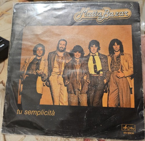 Matia bazar semplicità 45 - matia, tu