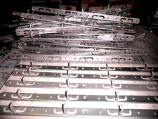 9 Lamierini Alluminio Appendi-Posate cm. 40  X CREDENZE anni '50(ORIGINALI).  A