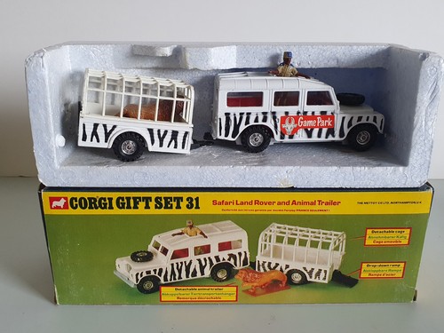 Corgi gift set safari land - corgi,
