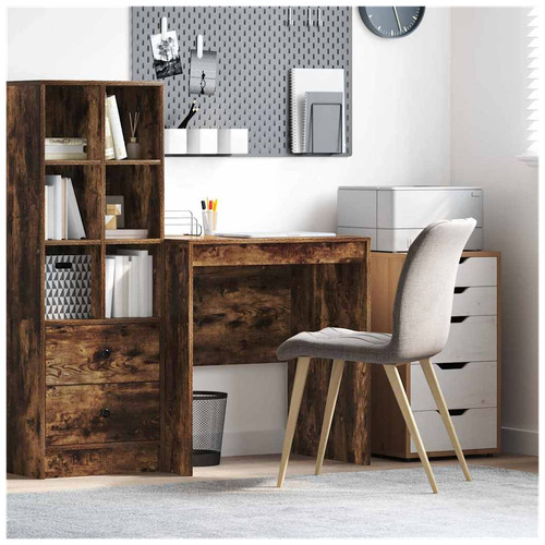 Scrittoio rovere fumè - rovere,