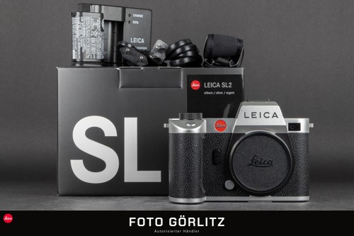 Leica sl2 10896 argento - argento, 47mp