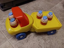 Camion pianale giallo Little