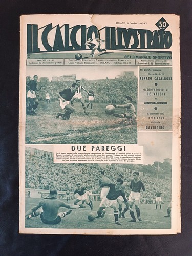 Rivista calcio illustrato - il,