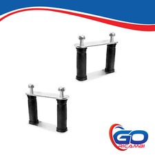 COPPIA BISCOTTINO BRONZINA SUPPORTO MOLLA A BALESTRA COMPLETO FIAT PANDA 141 4X4