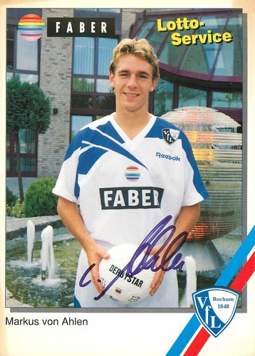 Autografo markus von - autografo,
