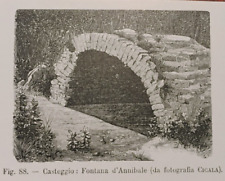 stampa antica PAVIA CASTEGGIO