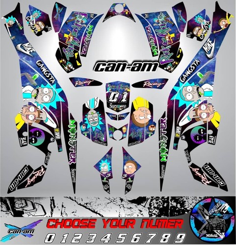 Kit grafico can ds450 - kit, can-am