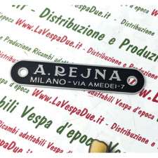 Targhetta  A. REJNA MILANO in