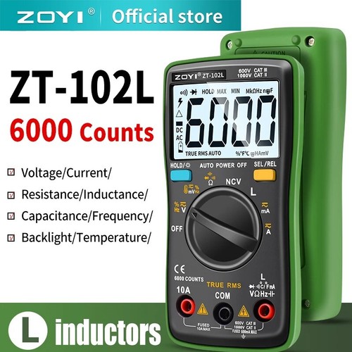 Zoyi 102l multimetro lcr - multimetro,