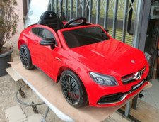 Auto Elettrica Bambini Mercedes C63 AMG 6V Rosso - Usata Funzionante