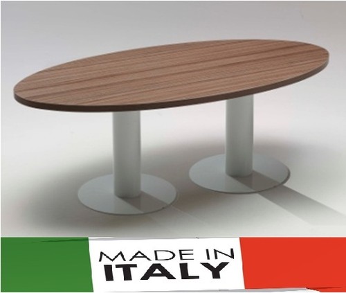 Tavolo riunione ovale 6 - ,