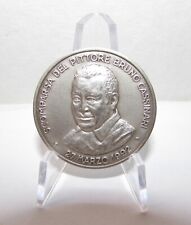 Medaglia in argento 3,2 cm scomparsa pittore Bruno Cassinari
