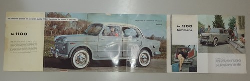 Fiat 1100 brochure - 1100,