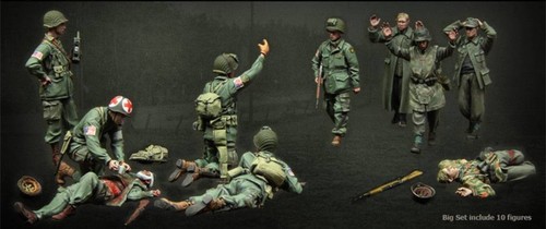 10pcs resin model kit - model, us