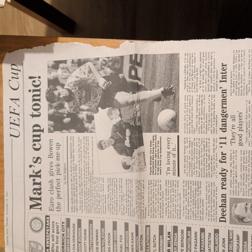 1993 giornale stampa - 23/11/1993,