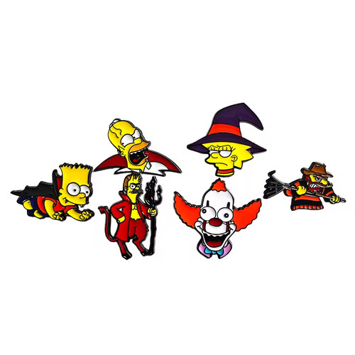 Set spille smaltate simpson - set,