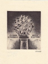 Exlibris Bookplate Incisione