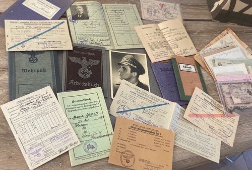 Lotto documenti militari - documenti,
